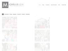 Tablet Screenshot of michellelowphotography.com